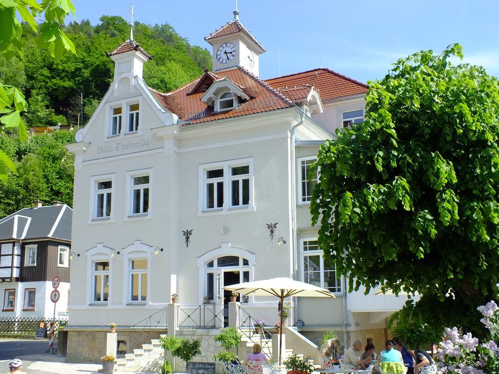 Bio-Apartments Villa Thusnelda Bad Schandau Exterior foto