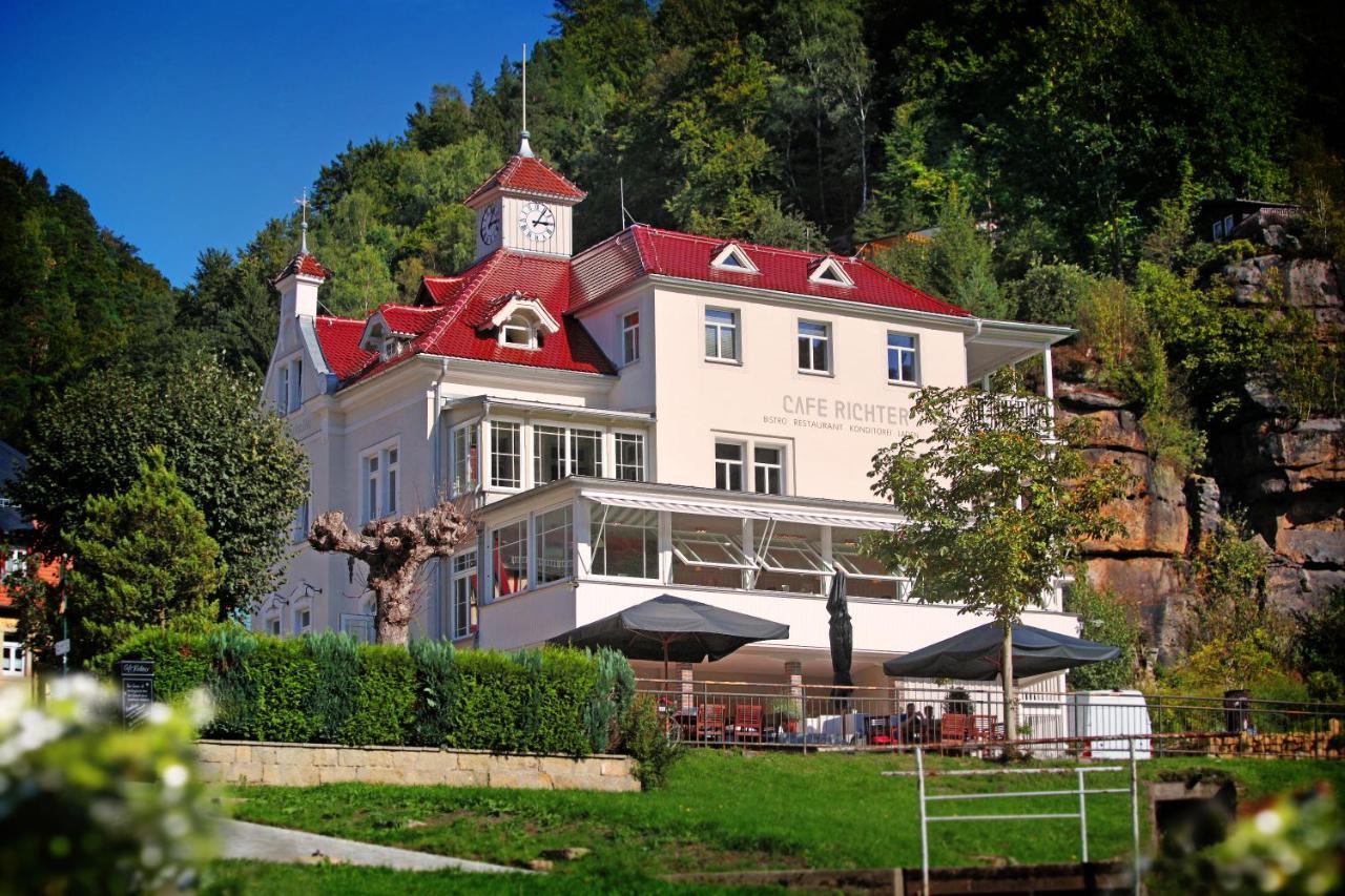 Bio-Apartments Villa Thusnelda Bad Schandau Exterior foto