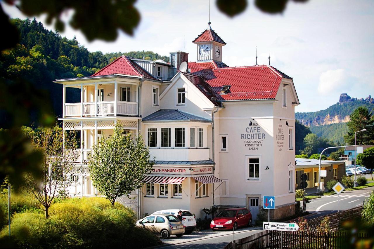 Bio-Apartments Villa Thusnelda Bad Schandau Exterior foto