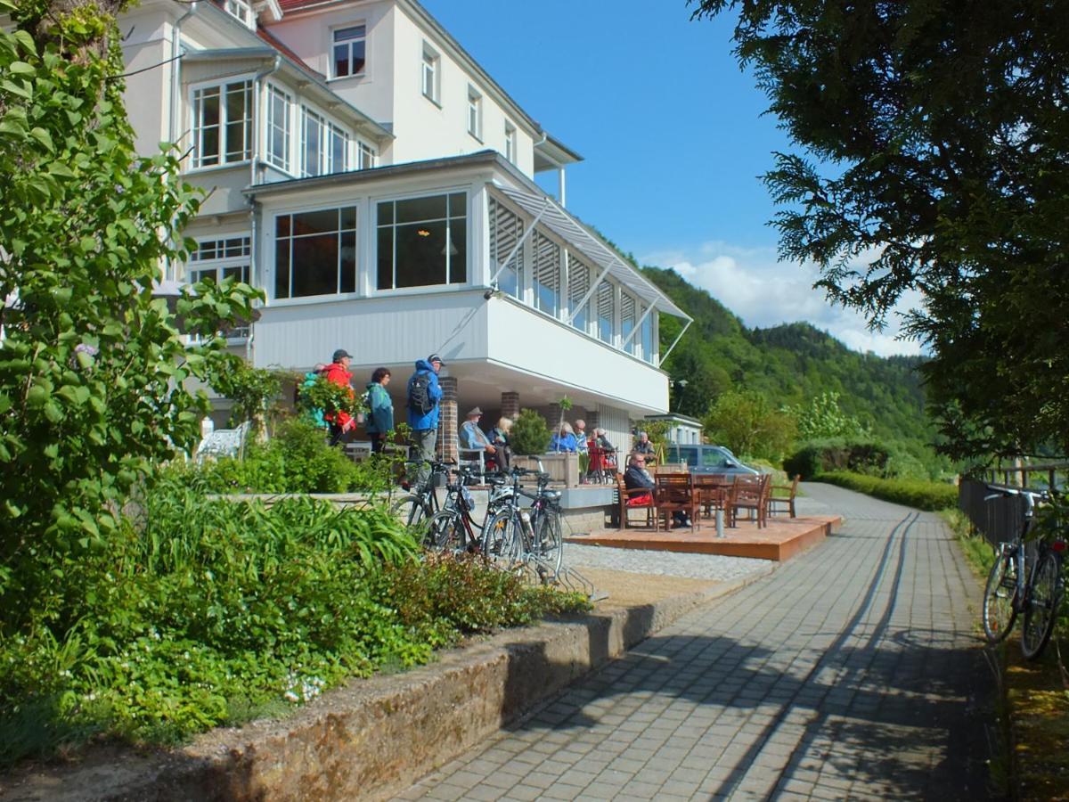 Bio-Apartments Villa Thusnelda Bad Schandau Exterior foto