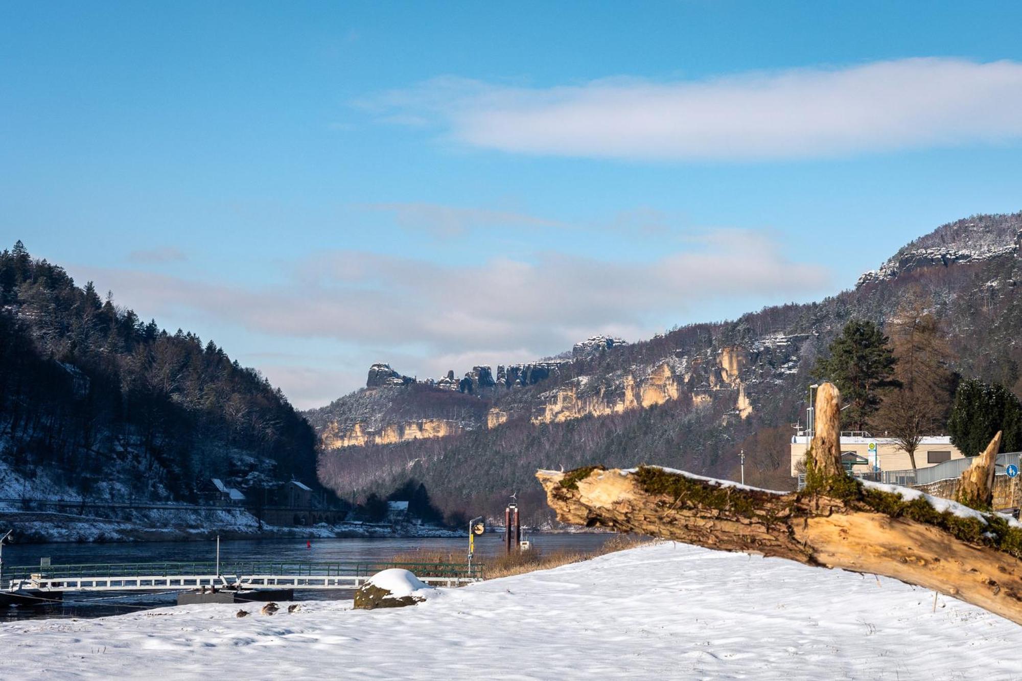 Bio-Apartments Villa Thusnelda Bad Schandau Exterior foto